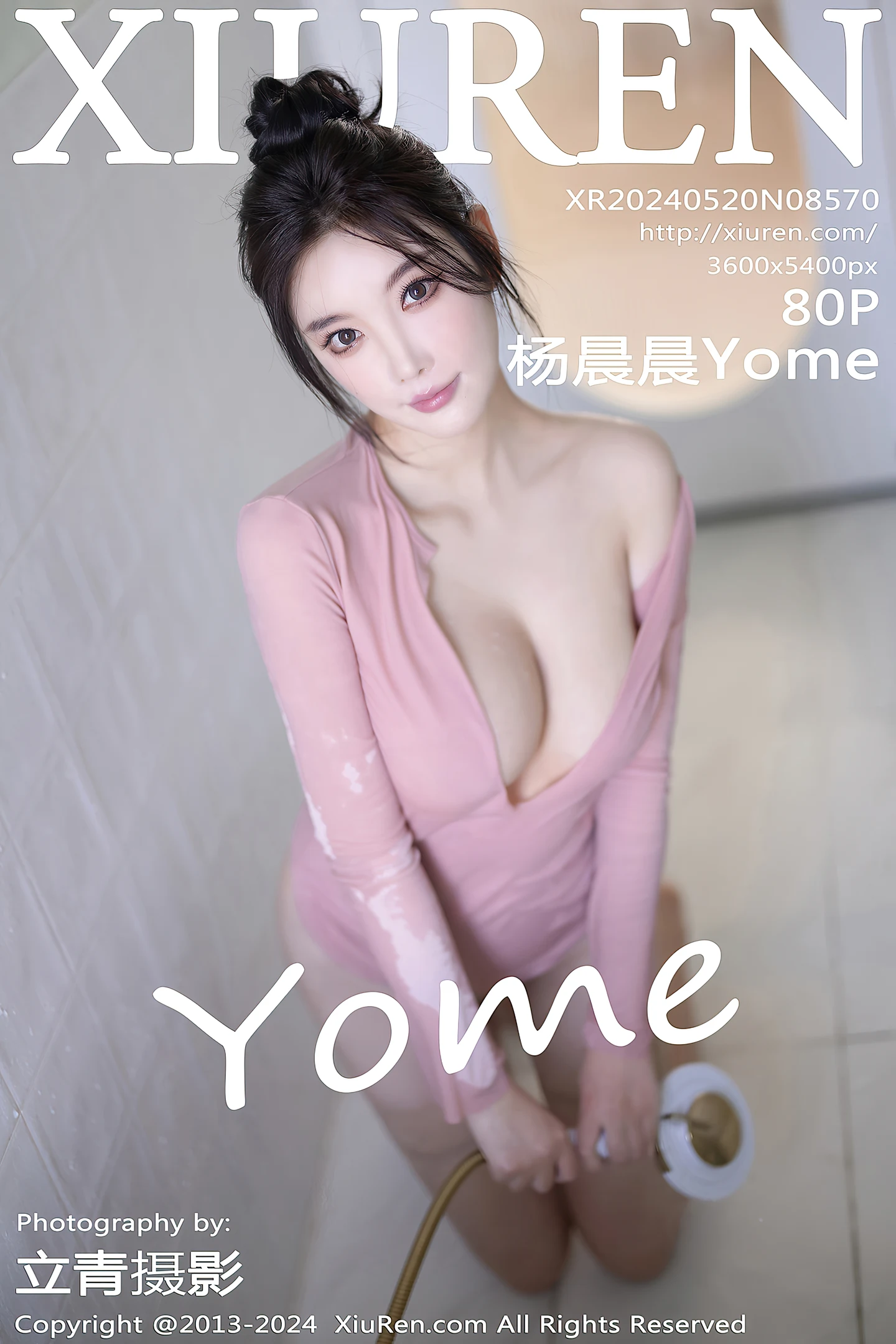 [XiuRen秀人网]No.8570_女神杨晨晨Yome性感白色连衣短裙配白丝吊袜秀完美身材诱惑写真80P-秀人网 - XiuRen.Space